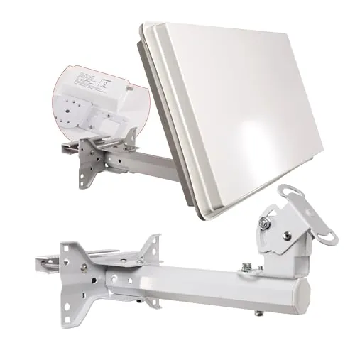 Selfsat H30D1 - Antenna (Single LNB), Blanco