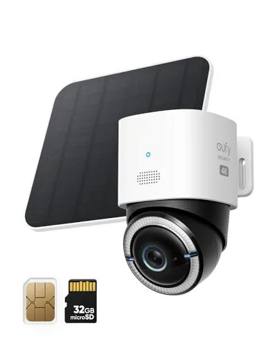 eufy Security Camara vigilancia WiFi Exterior 4G LTE CAM S330
