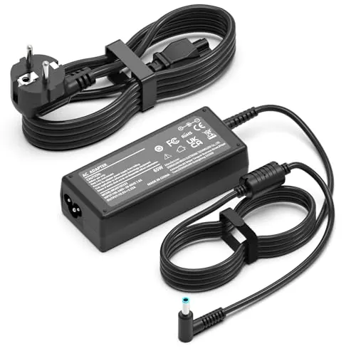 65W 45W Cargador Portátil Compatible con HP EliteBook 840 850 Pavilion x360 | Elitebook 840 850 G3 G4 G5 G6 G7 G8 Probook 440 450 G3 G4 G5 G6 Pavilion x360 15 13 11 Stream 14 13 11