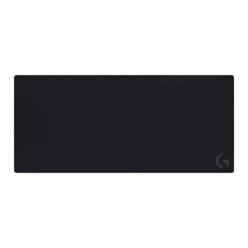Logitech G G840 Alfombrilla de ratón para Juegos XL,optimada para sensores, roce Superficial Medio,Alfombrilla Antideslizante,Accesorios/Juegos Mac y PC, 900x400x3 mm - Negro