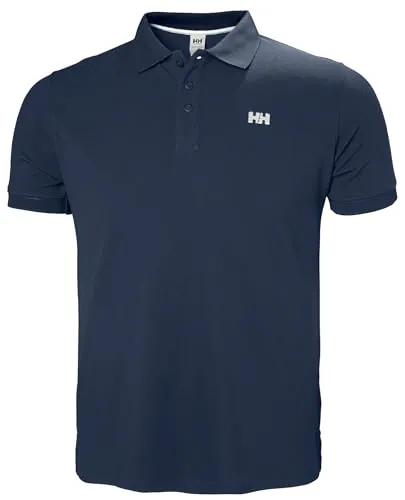 Helly Hansen Hombres Driftline Polo, Azul Marino, XL