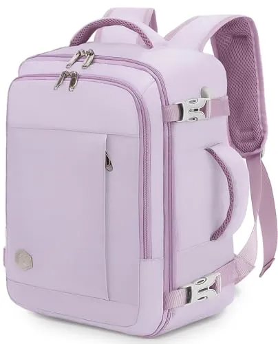 VANKEV Mochila Viaje Cabina Avion 45x36x20 para easyJet Equipaje de Mano