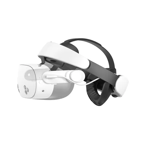 KIWI design H4 Boost Correa para la Cabeza con Batería Compatible con Meta Quest 3/3S Confort Correa Halo
