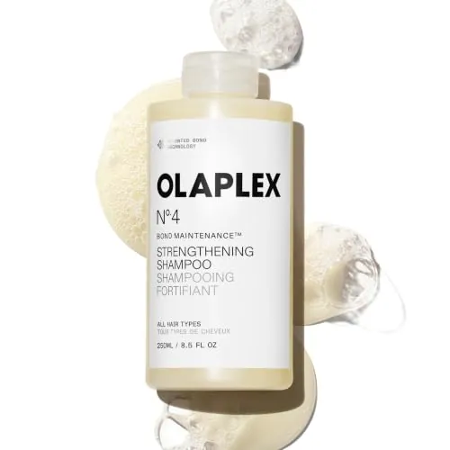 Olaplex No 4 Champú para Mantenimiento de Enlaces Capilares, Reduce el Quiebre y la Estática, Hidratación Intensa, Aporta Brillo y Suaviza, Todo Tipo de Cabello, Sin Sulfatos Ni Parabenos, 250ml