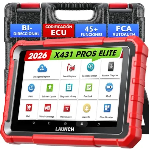 Launch X431 Pros Elite OBD2 Diagnosis Coche Multimarca, Codificación ECU