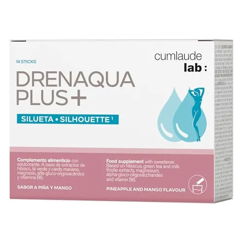 Cumlaude Lab - Drenaqua Plus+, Complemento Drenante, 14 Sticks