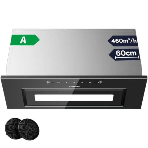 Ciarra CBCB6931B Campana Extractora Cocina 469 m³/h Clase A 60cm