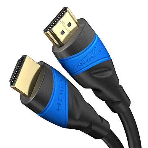 KabelDirekt – Cable HDMI 8K & 4K – 3m – Tecnología Flexcore alemana