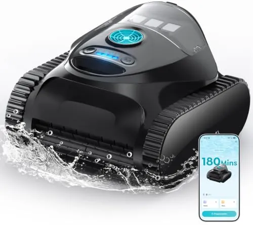 BRINBO (2026 New) C1 Robot Piscina Limpiafondos y Paredes, Línea 15900 LPH