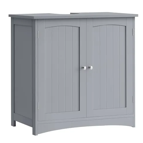 VASAGLE Armario Debajo de Lavabo, con 2 Puertas, 70 x 40 x 70 cm