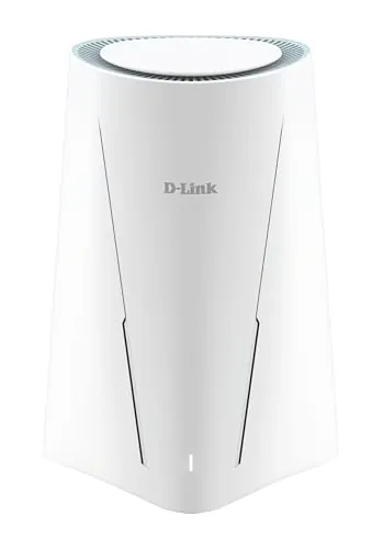 Router D-Link G530 5G NR, Descarga hasta 3.4 Gbps, Wi-Fi 6 AX3000, Puertos Gigabit WAN y LAN, WAN Failover, WPA3, VPN, VLAN, acepta SIM Todas operadoras.
