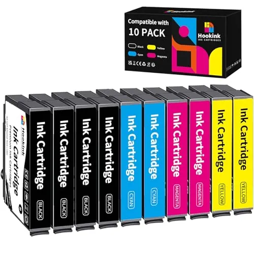 Hookink Compatible para 405XL Cartuchos de Tinta (Pack de 10)