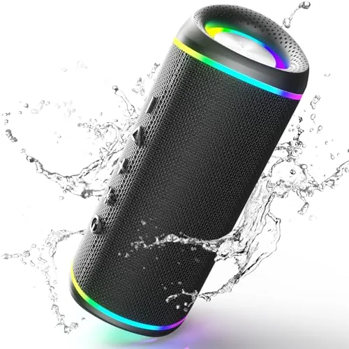 RIENOK S6 Altavoz Bluetooth Portátil 30W Apoya Tarjeta TF 128G