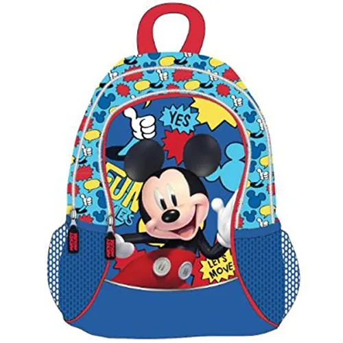Disney Sac à dos Mickey nouvelle génération 38x22x12cm garçon, marine, Taille unique