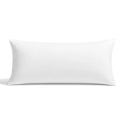 FUSIONHOME - Almohada Fibra y Viscoelástica 150 cm - Tejido Tacto Pluma Extrasuave - Memory Foam, Termoregulable e Hipoalergénica - 80% Fibra Hueca y 20% Copos 100% Viscoelásticos - Firmeza Media