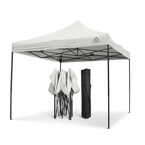 All Seasons Gazebos 3x3m Totalmente Impermeable Pop up Gazebo - Blanco