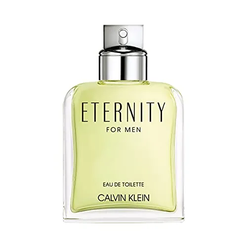 CALVIN KLEIN Eternity Eau de Toilette para hombres | Fragancia masculina con notas de mandarina, lavanda y madera de cedro | Fragancia duradera | 200 ml