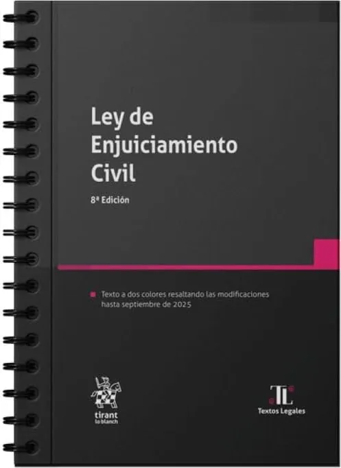 Ley de Enjuiciamiento Civil 8ª Edición (Textos legales con anillas)