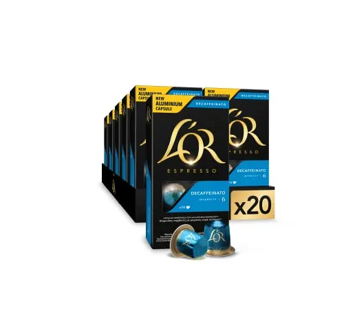 L'OR Espresso Cápsulas de Café Lungo Profondo | Intensidad 8 | 100 Cápsulas Compatibles Nespresso (R)