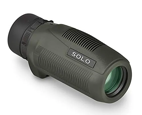 Monocular Impermeable Vortex Optics Solo 10 x 25, Color Negro