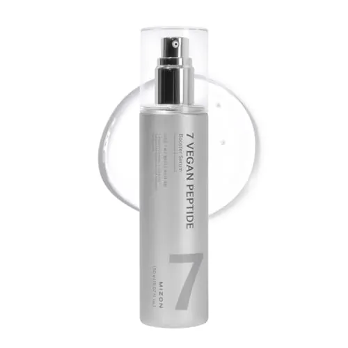 SÉRUM POTENCIADOR CON 7 PÉPTIDOS 150ML – Booster Serum, Brillo Instantáneo Glass Skin, Refinamiento de Poros, Hidratación Duradera, Skincare Vegano Coreano