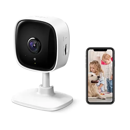 Tapo C110 - Cámara vigilancia WiFi Interior/Exterior, 2K 3MP, Alexa&Google