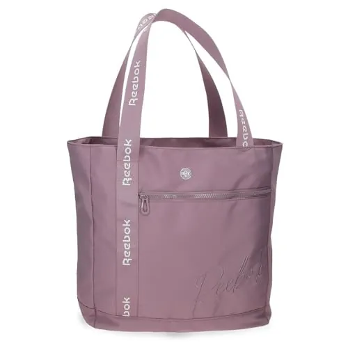 Reebok Violet Bolso Shopping Rosa 36x36x12 cms Poliéster by Joumma Bags