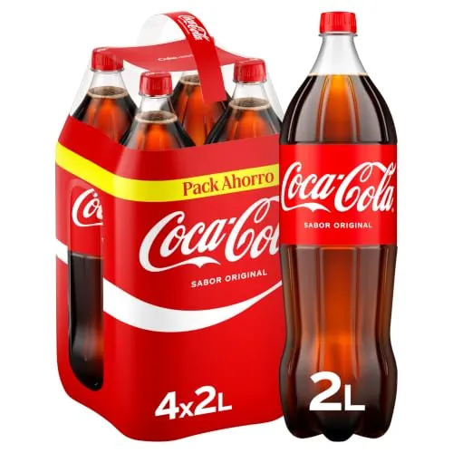 Coca-Cola Sabor Original Refresco de Cola Pack 4 x 2 L