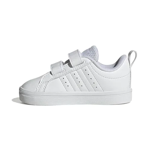 Adidas Unisex bebé VS Pace 2.0 Shoes Infants, FTWR White/FTWR White/Core Black, 24 EU