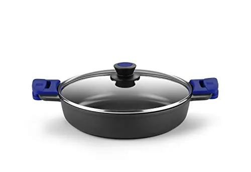 BRA Advanced | Cacerola baja 32 cm de aluminio fundido