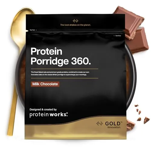 Protein Works | Protein Porridge 360 - Gold, Chocolate con Leche, 2 kg