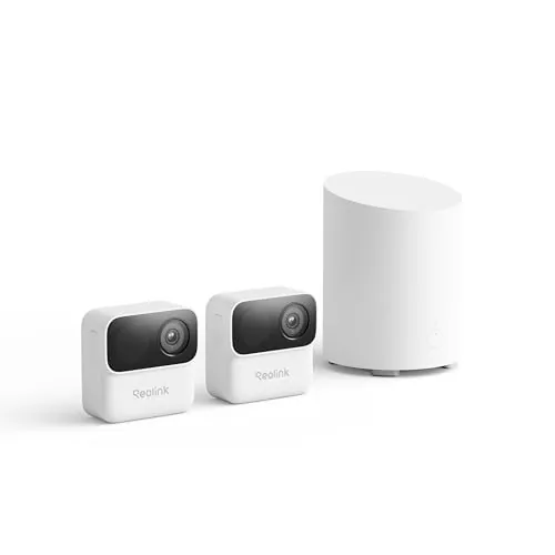 Reolink Cámara WiFi de Seguridad Inalámbrica Magnética 9 Meses de Autonomía