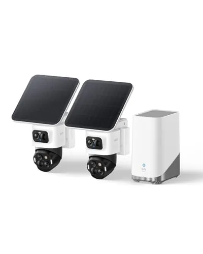 eufy Security S4 Camara vigilancia WiFi Exterior Solar 4K UHD