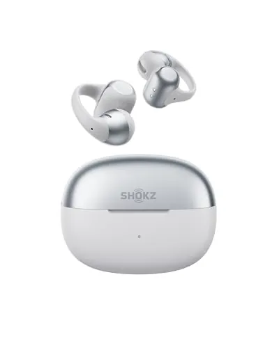 SHOKZ Auriculares Open-Ear Clip-on OpenDots 2,Dolby Audio,40h batería,Gris