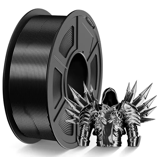 TECBEARS PLA Silk Filamento 1.75mm 1KG Negro