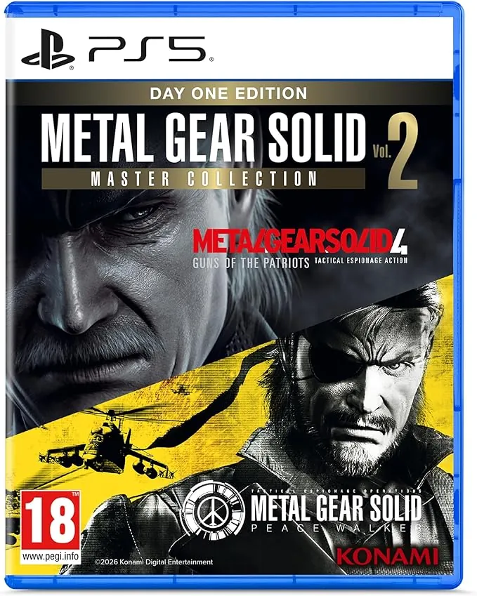 Metal Gear Solid: Master Collection Volume 2 – Day One Edition - PS5