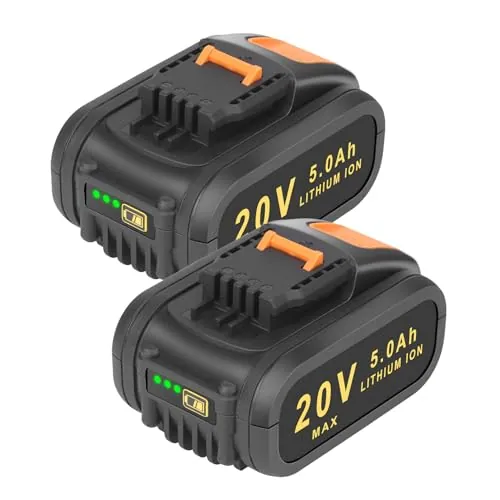 REACELL 2X 5.0Ah WA3551 Batería de Repuesto para Worx 20V Batería