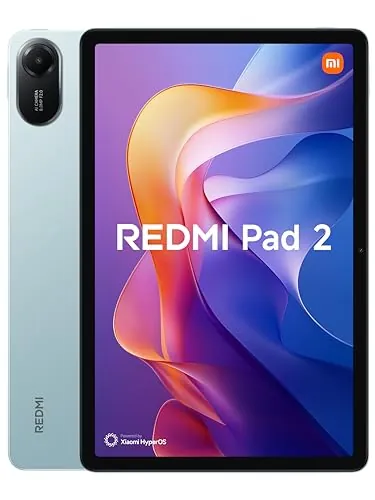 Xiaomi REDMI Pad 2 4+128GB Tablet de 11" 2.5K Verde Batería de 9000 mAh