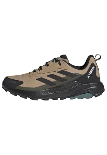 adidas Hombre Terrex Anylander Rain.Rdy Hiking Shoes, Cardboard/Core Black/Shadow Olive, 42 2/3 EU