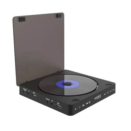 XUMIUZIY Reproductores de DVD para TV con HDMI, Reproducción de Todas Las Regiones y Múltiples Formatos, Reproductor de CD/DVD HD 1080P con Control Remoto y Puerto HDMI/AV/USB,