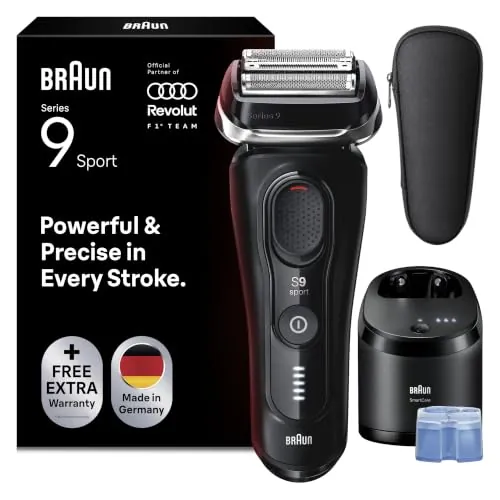 Braun Series 9 Sport Afeitadora Eléctrica Hombre, 9150cce, Negro