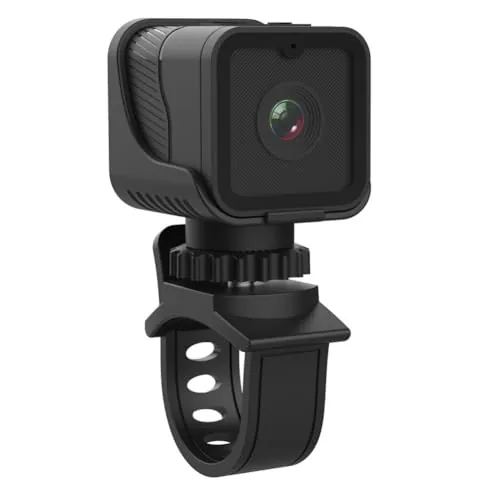 Orolotay CáMara Deportiva WiFi HD 1080P con Punto de Acceso Mini CáMara PortáTil Impermeable Motocicleta Bicicleta Grabadora de ConduccióN Movimiento DV