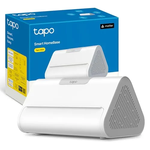 Tapo H500 - Hub Inteligente, Conecta hasta 16 Cámaras y 64 Sensores, Alarma