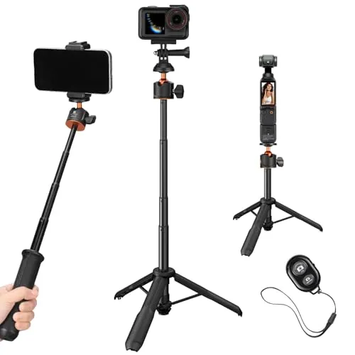 K&F CONCEPT Palo Selfie Trípode Móvil 60cm