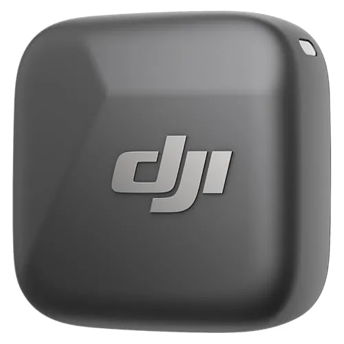 DJI Mic Mini Transm (Infinity Black), superligero, Sonido Lleno de Detalles