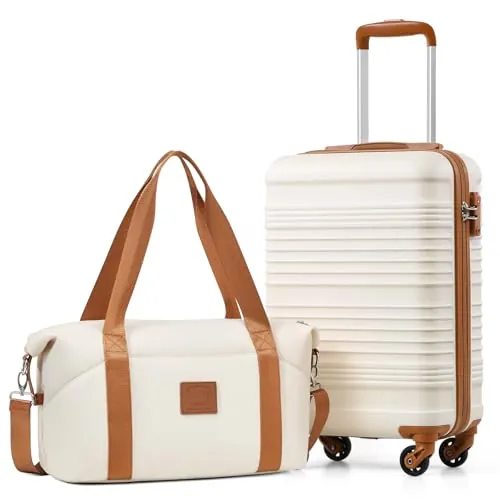 COOLIFE Ryanair Maleta Cabina 55x35x20cm + 40x25x20 Equipaje Mano EasyJet