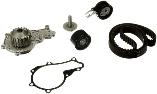 GATES KP15587XS Bomba de agua + kit de correa de distribución Número de dientes: 144 25,4 mm con bomba de agua Compatible con FORD Fiesta Mk6 Hatchback CB1, CCN, JA8, JR8, TOYOTA AYGO WNB1, KGB1