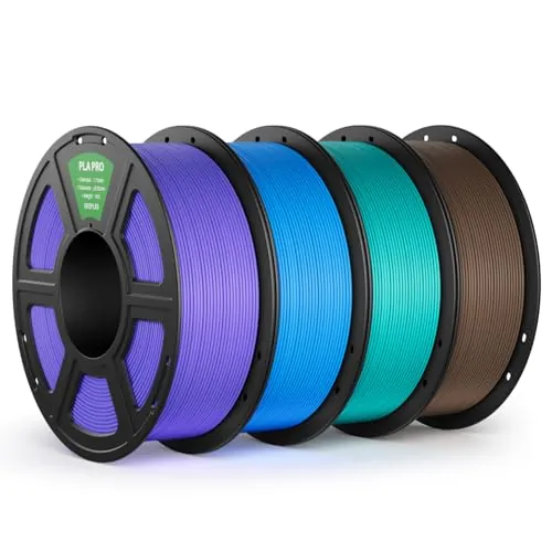 DEEPLEE PLA Pro 1.75 mm, 4 colores, Kit 4 x 1 kg