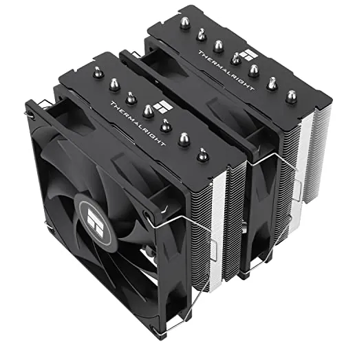 Thermalright Phantom Spirit 120 SE Enfriador de aire para CPU 7 heatpipes, doble 120 mm ventilador PWM, AGHP 4.0 Technology, para AMD AM4 AM5/Intel 1700/1150/1151/1200