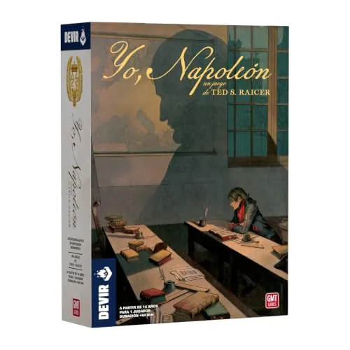 Devir - Yo, Napoleón | Juego de Mesa en Solitario de Estrategia histórica y gestión política | Cartas, campaña narrativa, Decisiones y Conquista de Europa | Versión española